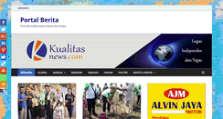 Desktop Screenshot of kualitasnews.com