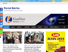 Tablet Screenshot of kualitasnews.com